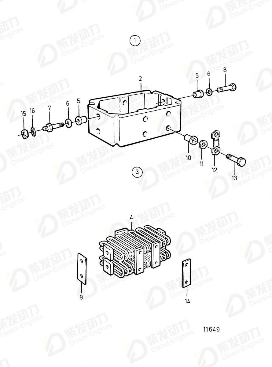 volvo penta Striker plate 468512 Drawing volvo penta Striker plate 468512 Drawing
